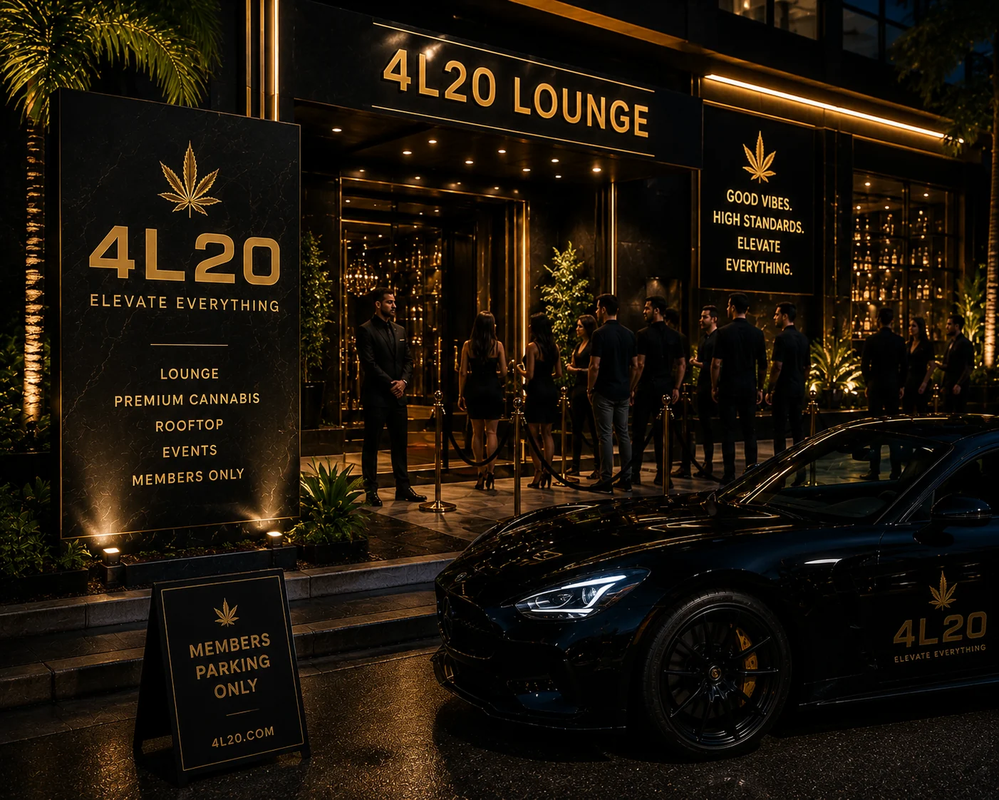 4L20 Lounge Entrance