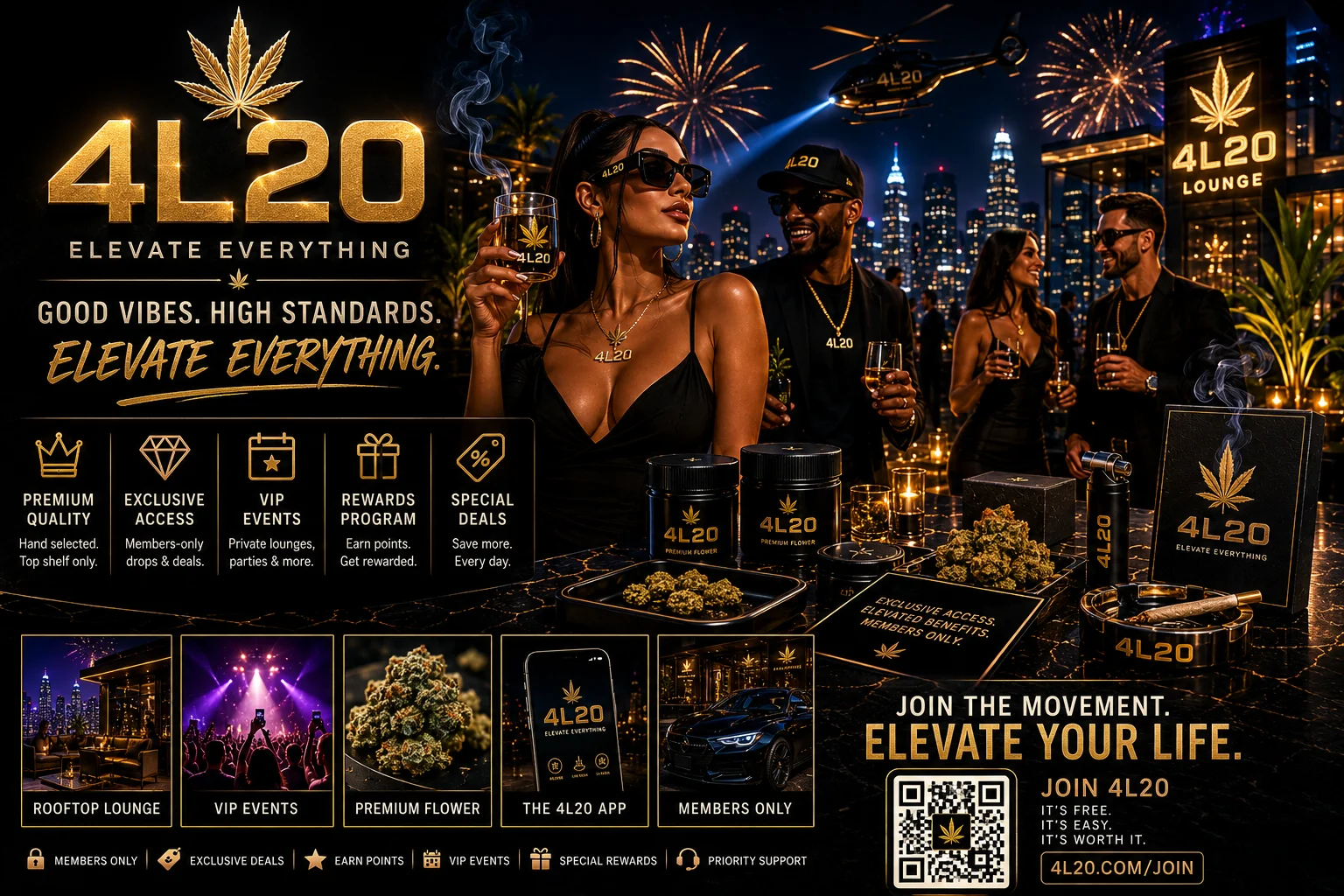 Flower Lifestyle Poster